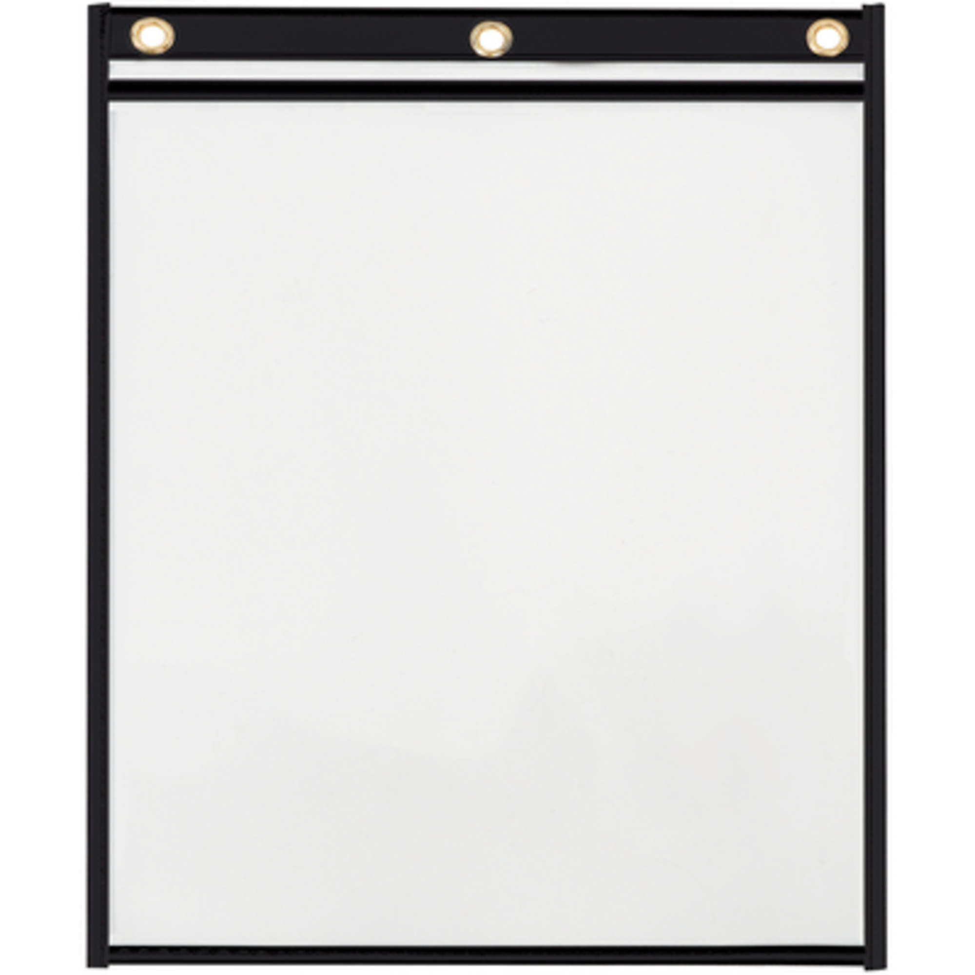 Stock Packaging Heavyweight Job Ticket Holders — 9in. x 12in., Black, 15 Pcs, Model# JTH150